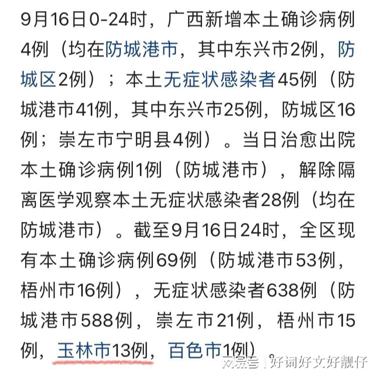 玉林疫情最新动态及论述