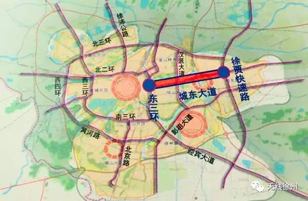 徐州城东高架最新进展，驶向自然美景的启程之路