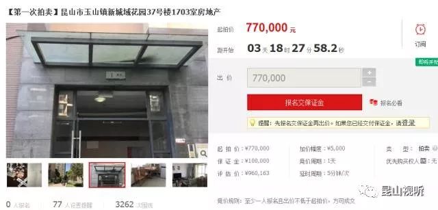 昆山司法拍卖最新资讯更新，最新司法拍卖动态